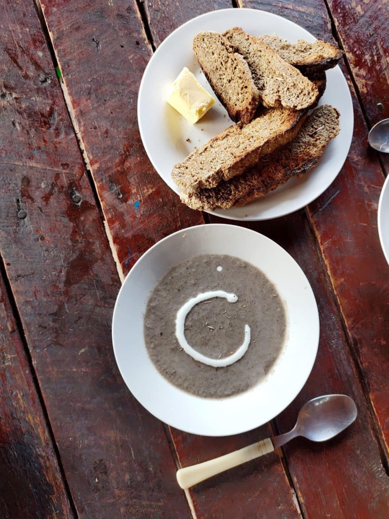 Field Mushroom soup